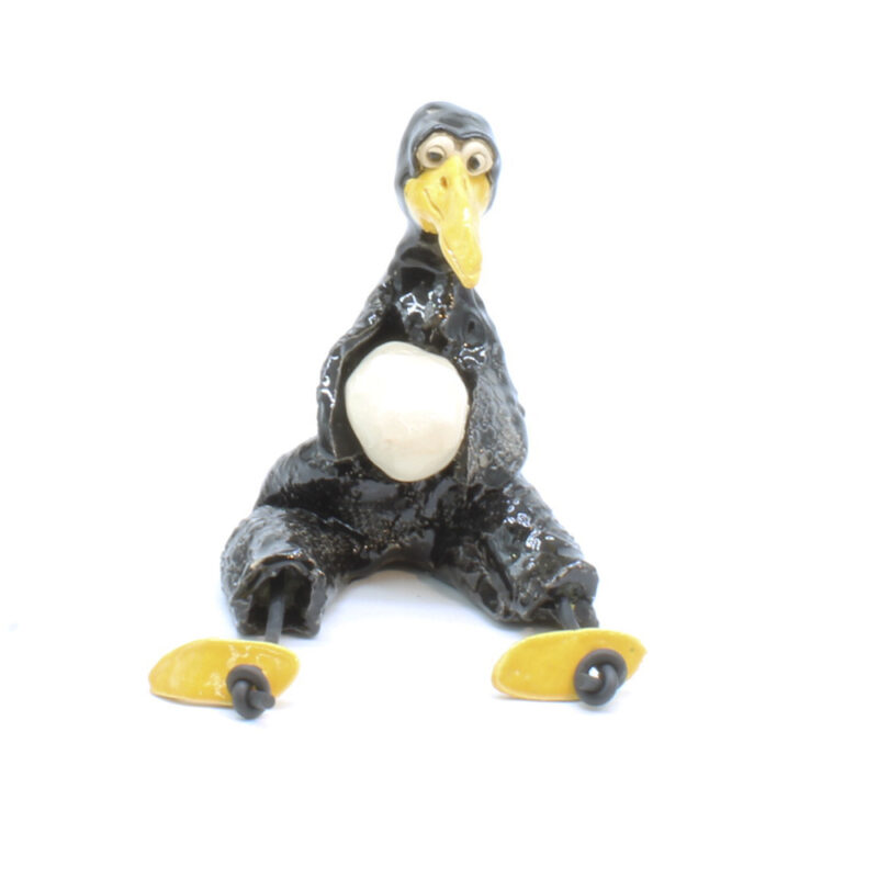 Hønefar. Skulptur af Berit Thrane Dirdal (B*H: 13*16 cm)