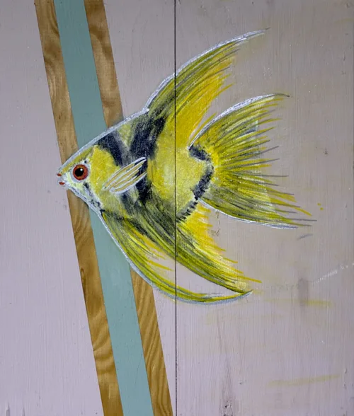 Akrylmaleri af scalare