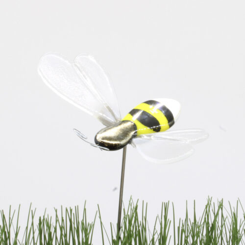 Humlebi. Fremstillet af Grevelsgaard Glas (vingefang: ca. 13 cm)
