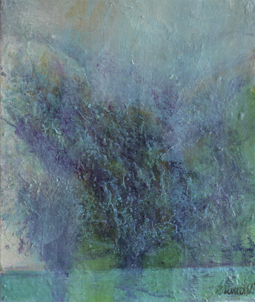 Slipstream. Maleri af Ellindur Egilstrøð. B * H: 30 * 35 cm
