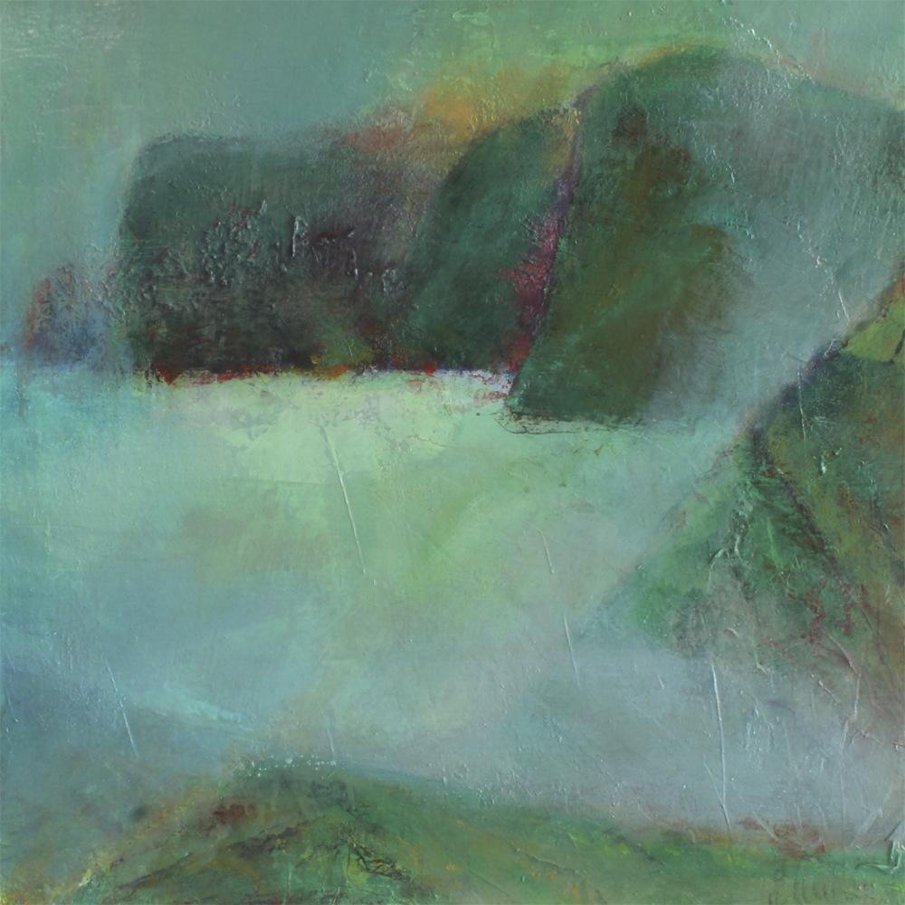 Miles from home. Maleri af Ellindur Egilstrøð. B * H: 60 * 60 cm