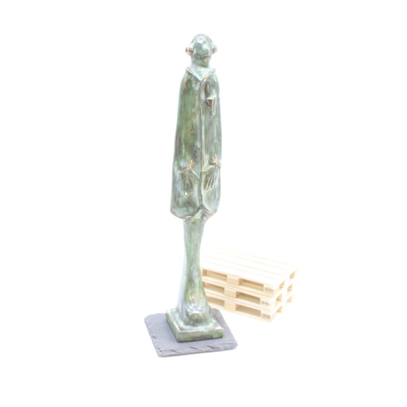 Bronzeskulptur I. Udført af Erik Witcetz. H: 36 cm