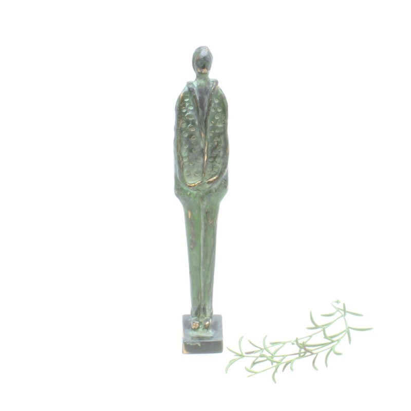 Bronzeskulptur II. Udført af Erik Witcetz. H: 31 cm