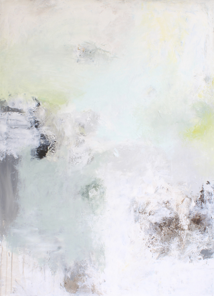The fog. Maleri af Marianne Storgaard (B*H: 90*120 cm)