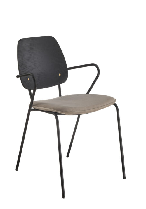 Spisebordsstol. Queen B 19002 velvet, designet af 2DOT