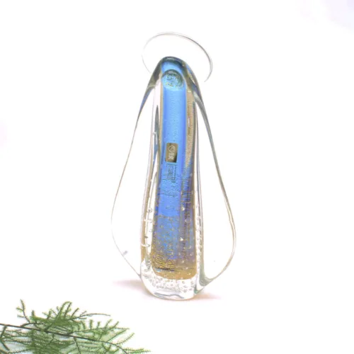 Glasskulptur "Angle" af São Marcos Murano glas