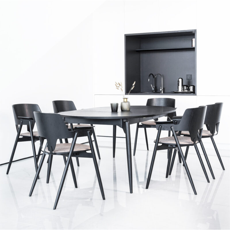 Woodpecker 20038 Table Oak black stain